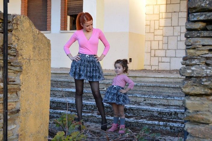 minime con falda de tul minime con falda de tul