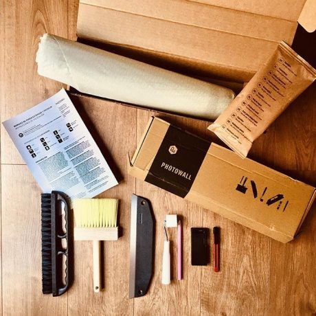 kit montaje fotomural 