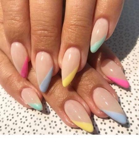 color uñas francesas