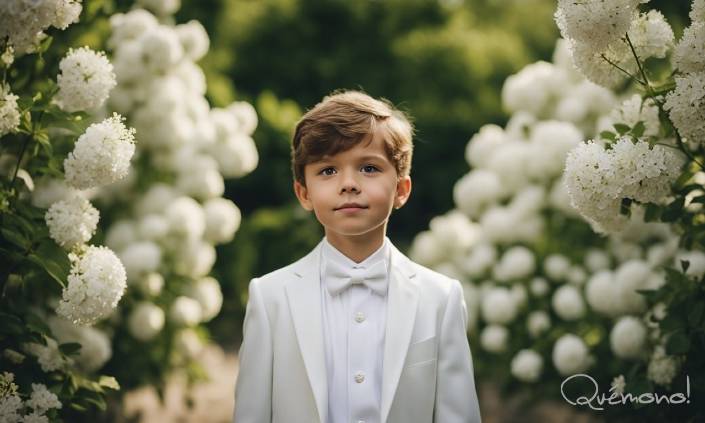 trajes comunion niños